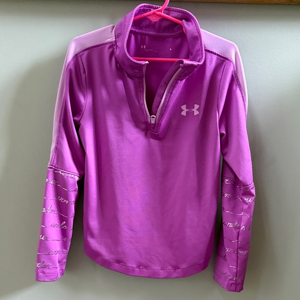 Under Armour Pink Long Sleeve Pullover